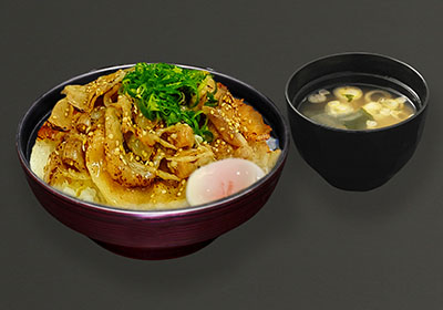 ハンタマ塩バラ丼